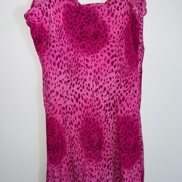 Vintage sequin detail Elegant Pink Sleeveless Dress medium - Picture 12 of 14